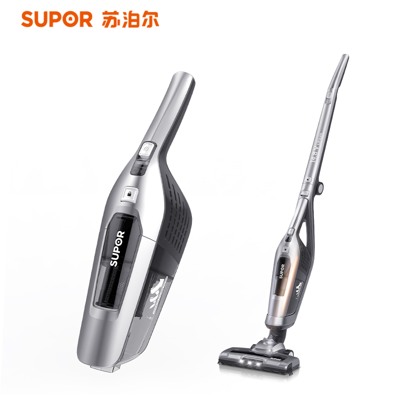 苏泊尔(SUPOR) 吸尘器VCS55A-01家用地毯机械式 无线手持式吸尘器大吸力立式吸尘机