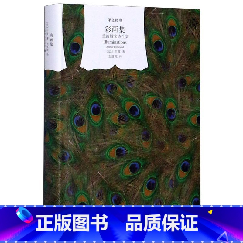 【正版】译文经典彩画集 兰波散文诗全集 王道乾 翻译 兰波 收集 地狱一季 坏血统 彩画集 散文诗歌 译文经典精装本