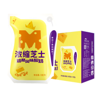 terun天润新疆新品芝士酸奶牛奶整箱180g*12袋