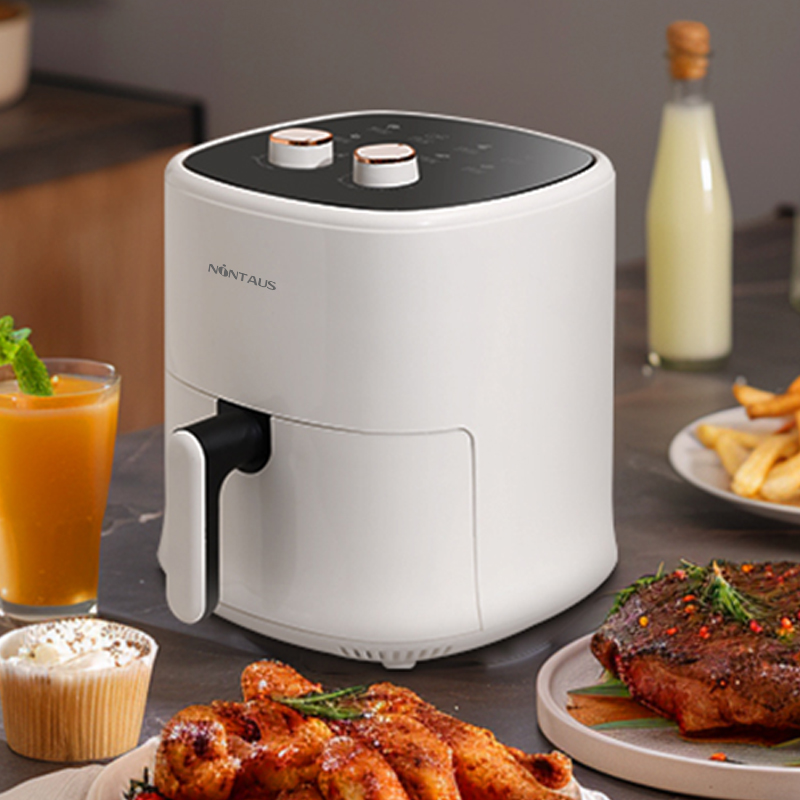 金正NiNTAUS大容量空气炸锅多功能智能控温健康低脂不粘设计 炸薯条鸡翅多功能锅高清大图