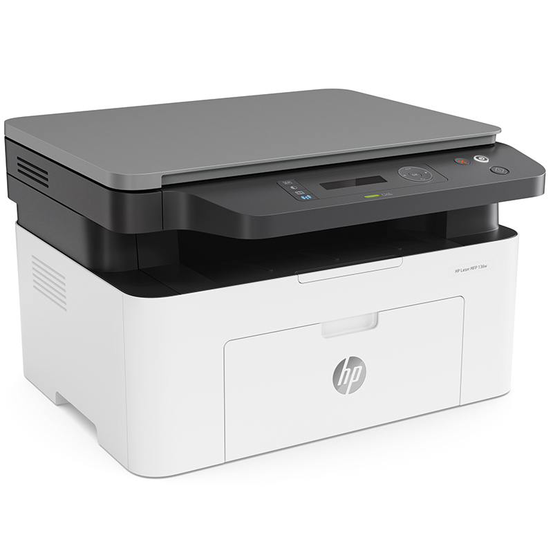 HP Laser MFP 136w 锐系列新品激光多功能一体机 打印复印扫描 三合一 家用小型办公 M1136升级款无线版