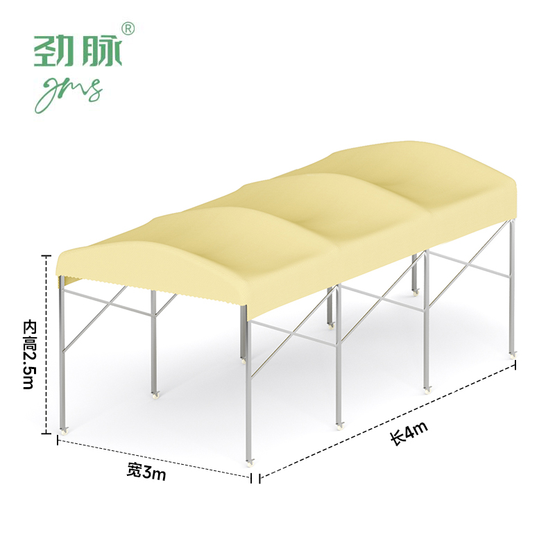 劲脉 户外伸缩帐篷 4*3*2.5M 顶高清大图