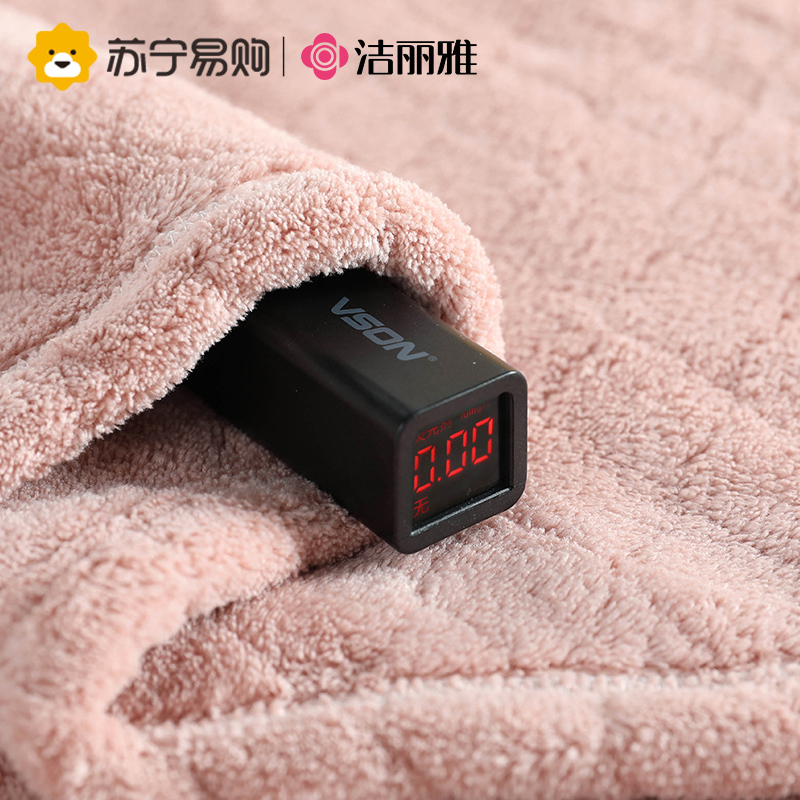 洁丽雅毛巾洗脸比纯棉洗澡家用柔软珊瑚绒吸水不掉毛干发面巾814-1