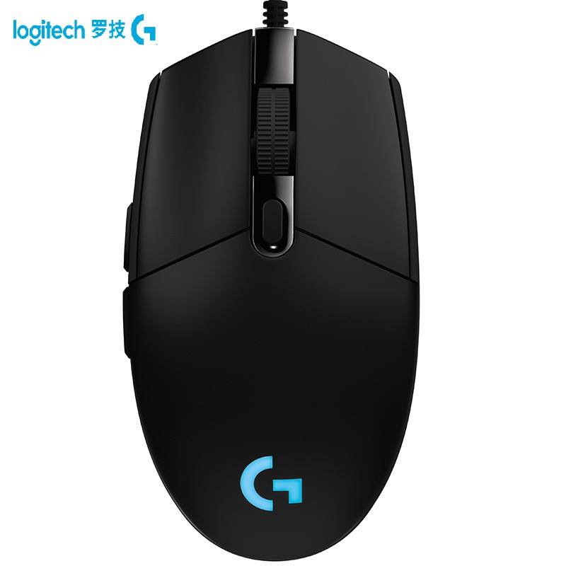 罗技（Logitech）G102 游戏鼠标 6000DPI RGB鼠标 黑色