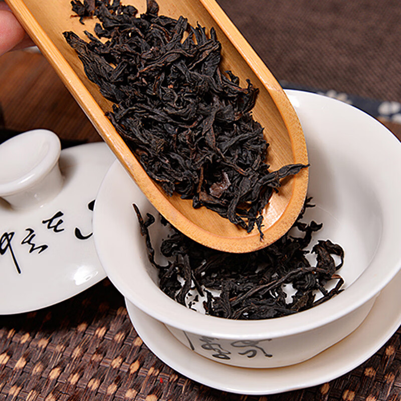 忆江南 茶叶罐装乌龙茶福建南平大红袍茶叶50g罐装一级大红袍高清大图