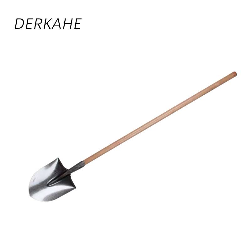 DERKAHE 木柄尖锹 230*300*1200mm带柄厚款 把高清大图