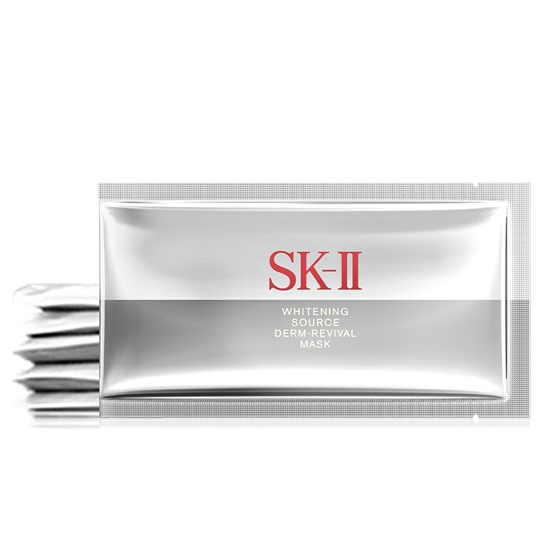 SK-II 唯白晶焕润透修护面膜6片 SK2 修护面膜