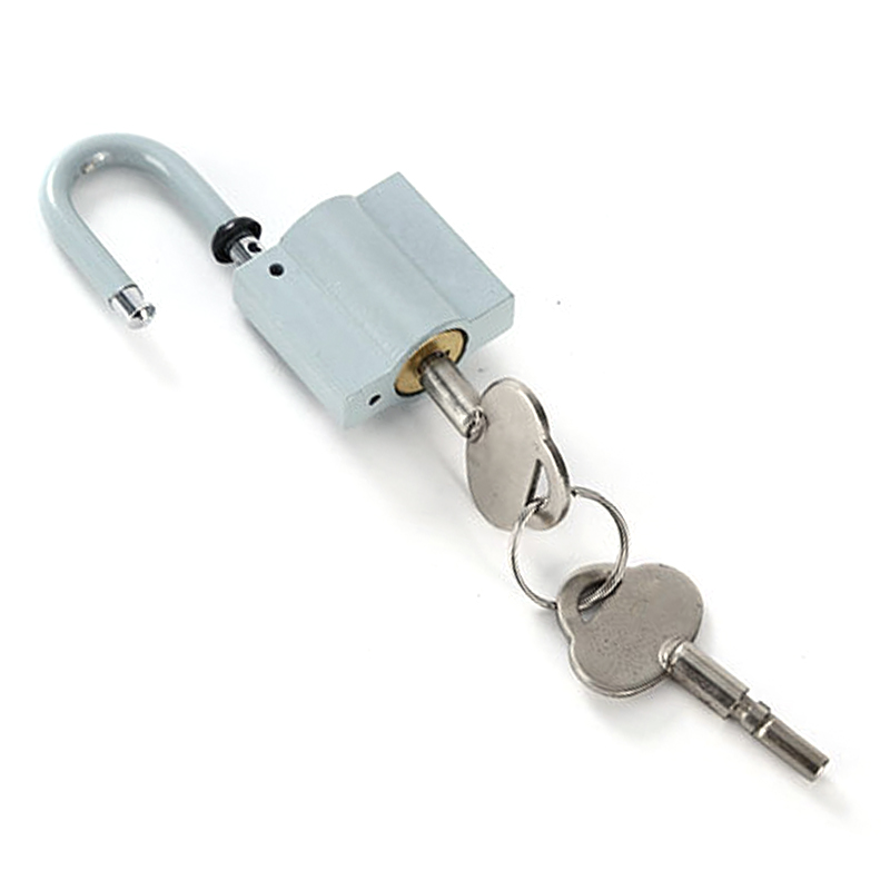 中电鼎润 ZD-40T 40mm*17mm 导型感应喷塑挂锁 (计价单位:个)灰色高清大图