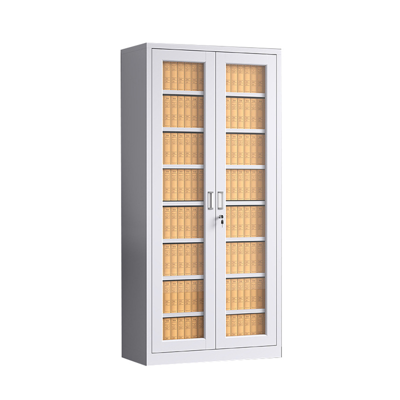 班龙文件柜通玻8层台高清大图