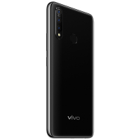 vivo Z5X 极夜黑 6+128G 极点屏手机 5000mAh大电池 三摄拍照手机全网通4G手机