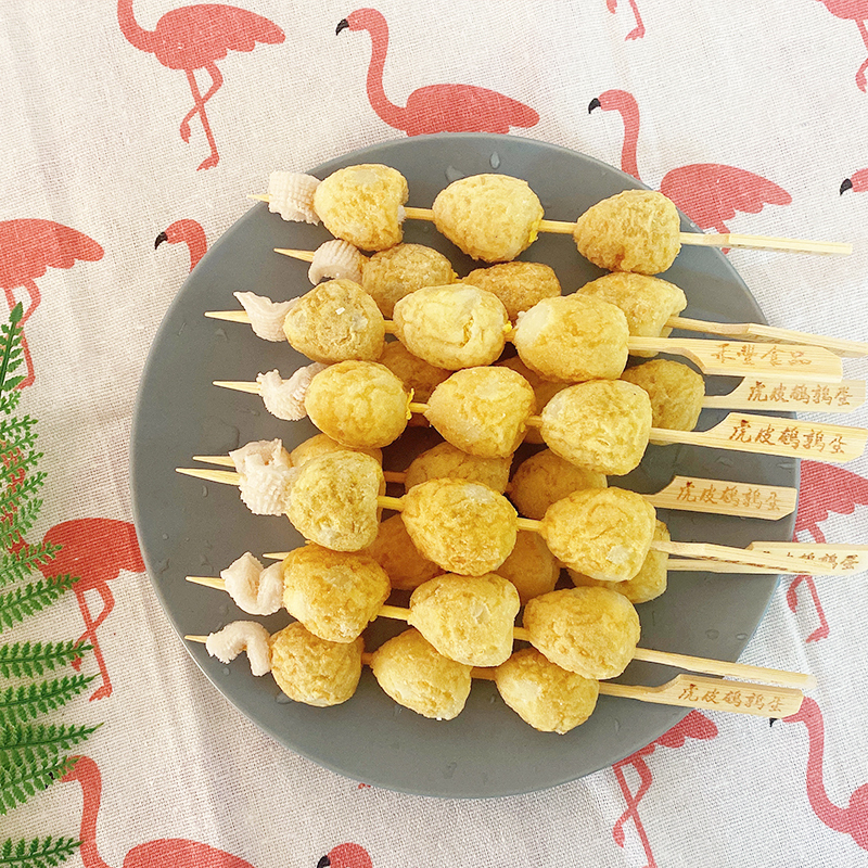 虎皮鹌鹑蛋串 260g10串/袋 关东煮