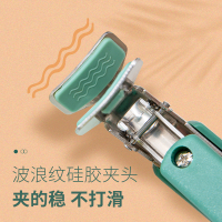 双枪取碗夹防烫防滑加厚耐用家用厨房打蛋器手套硅胶蒸菜抓夹DP42800-DP42805