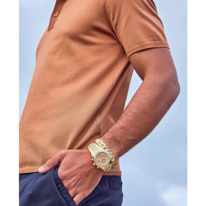 西铁城(CITIZEN)光动能男士石英手表42mm礼盒装防水商务休闲多功能腕表图片