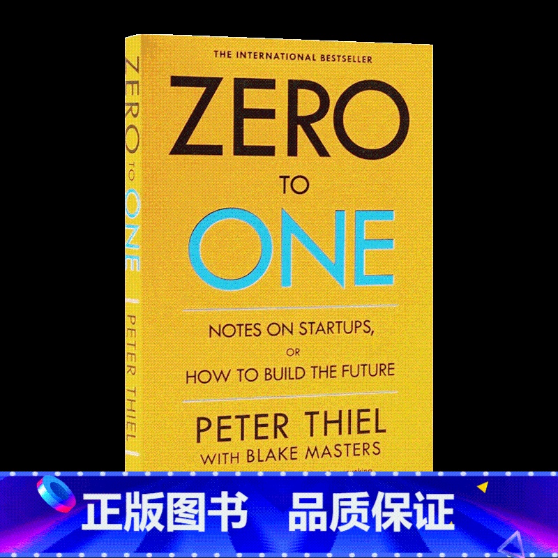 从零到一 【正版】英文原版 Zero to One 从零到一 英文版 进口英语原版书籍