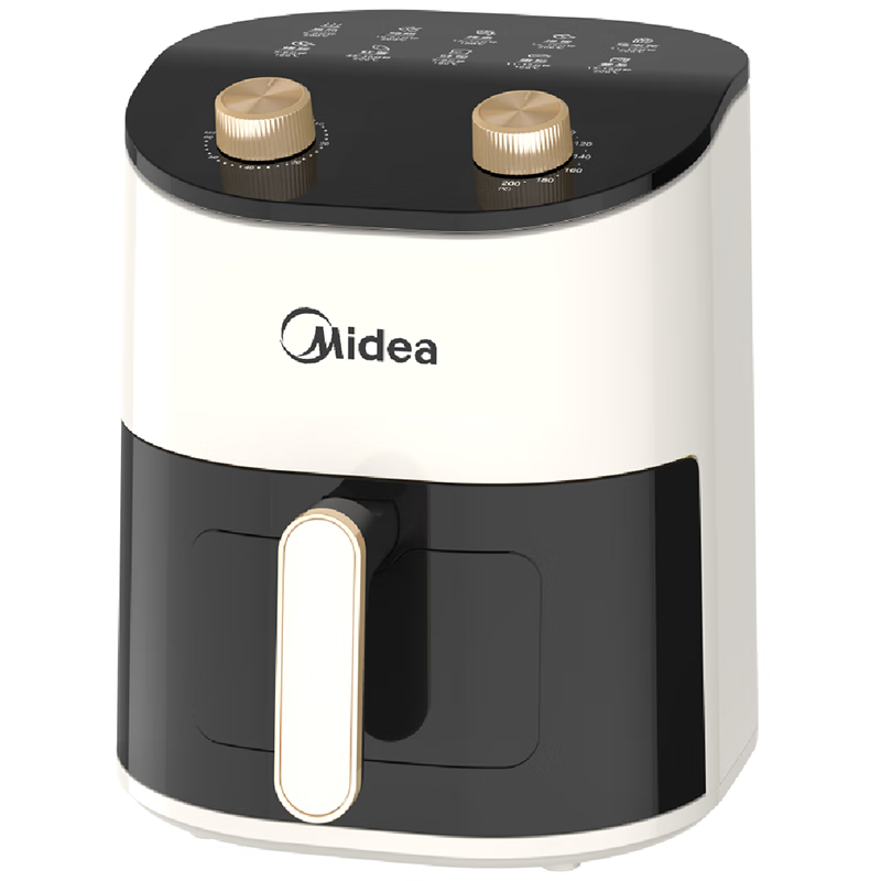 美的(Midea)家用大容量多功能全自动空气炸锅 4.5L KZE4588TQ高清大图