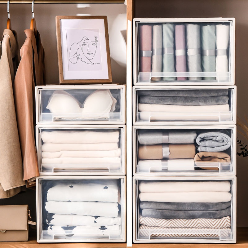 金佑莱文件柜衣柜收纳箱393*505*220mm 个高清大图