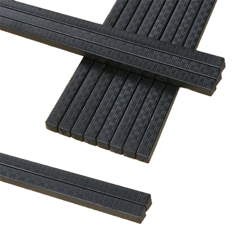 珑伽辛 合金筷子 24cm10双装/包高清大图