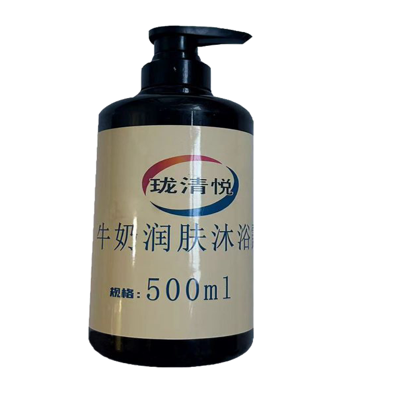 珑清悦 牛奶润肤沐浴露 500毫升 瓶高清大图