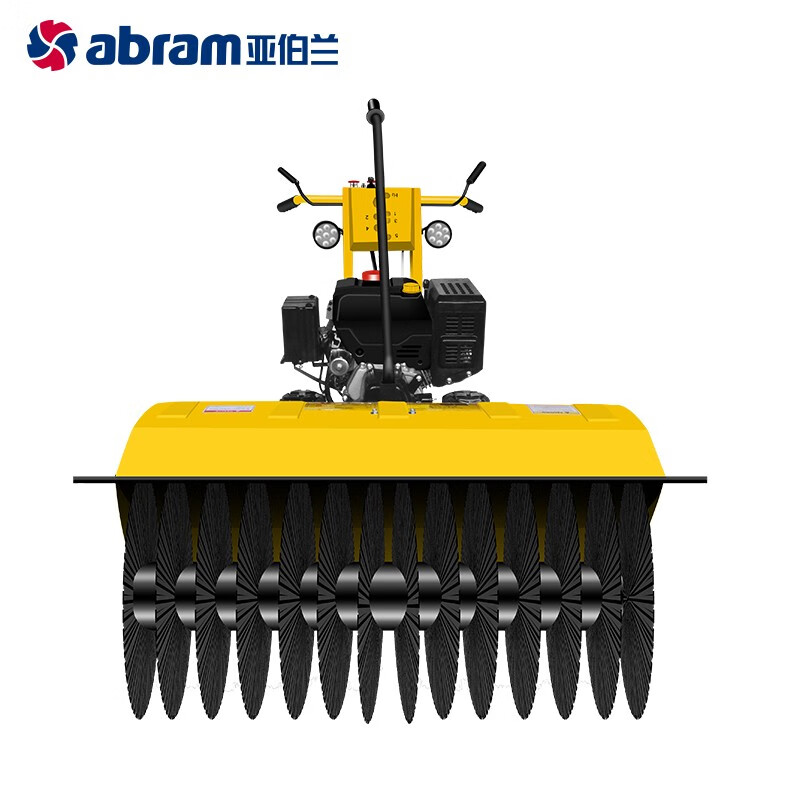 亚伯兰ABRAM-110SX -PLUS-Q4手推式无极变速扫雪机(92#燃油款420CC马力)手推式扫雪车物业道路 配高清大图