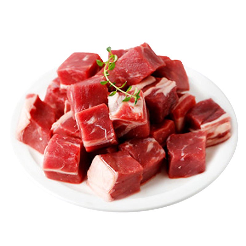 雨润 牛腩丁800g/袋 原切牛肉肥瘦相间牛腩块牛腩粒