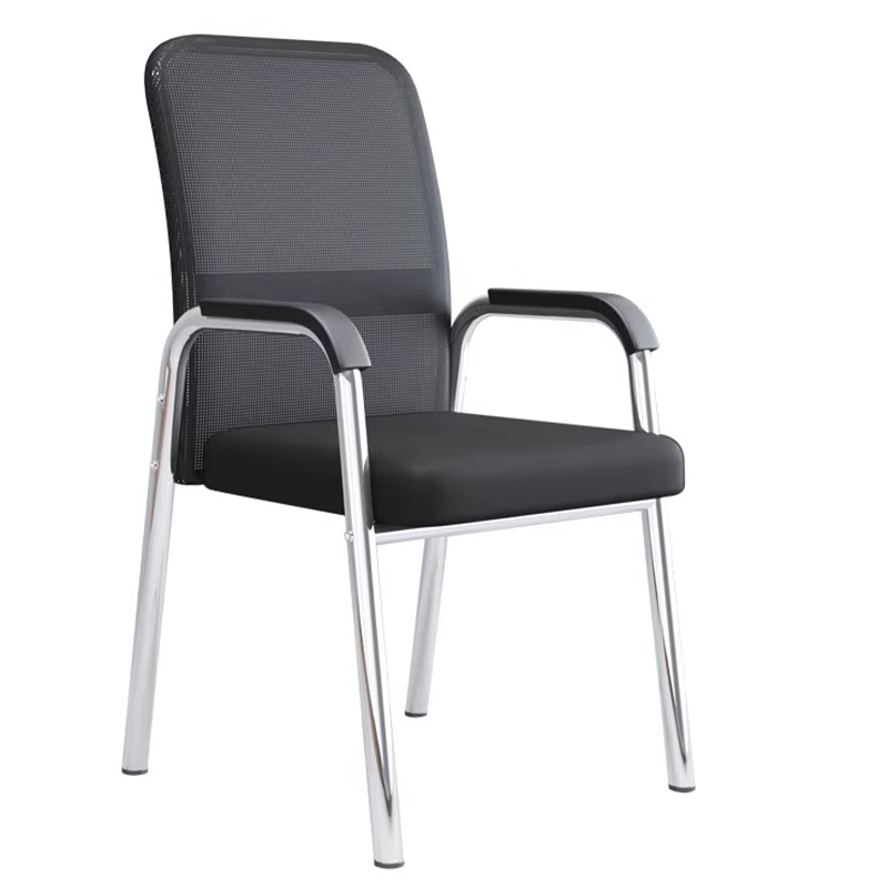 汐 会议椅四脚款把高清大图