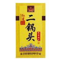 红星 53度红星二锅头(清香典范)500ml 高度白酒