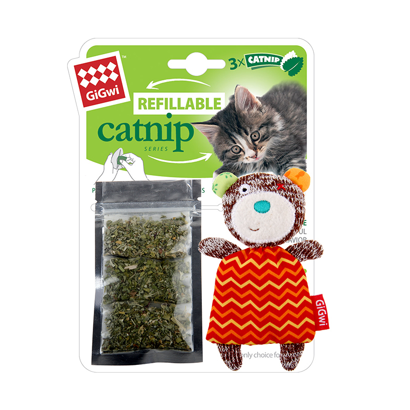 贵为猫草玩具益智宠物玩具猫玩具可添加猫草袋猫咪上头玩具