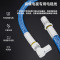 千天(QANTOP)有线电视线信号线闭路TV线高清机顶盒连接线TV弯头转TV直头10米 QT-TV024