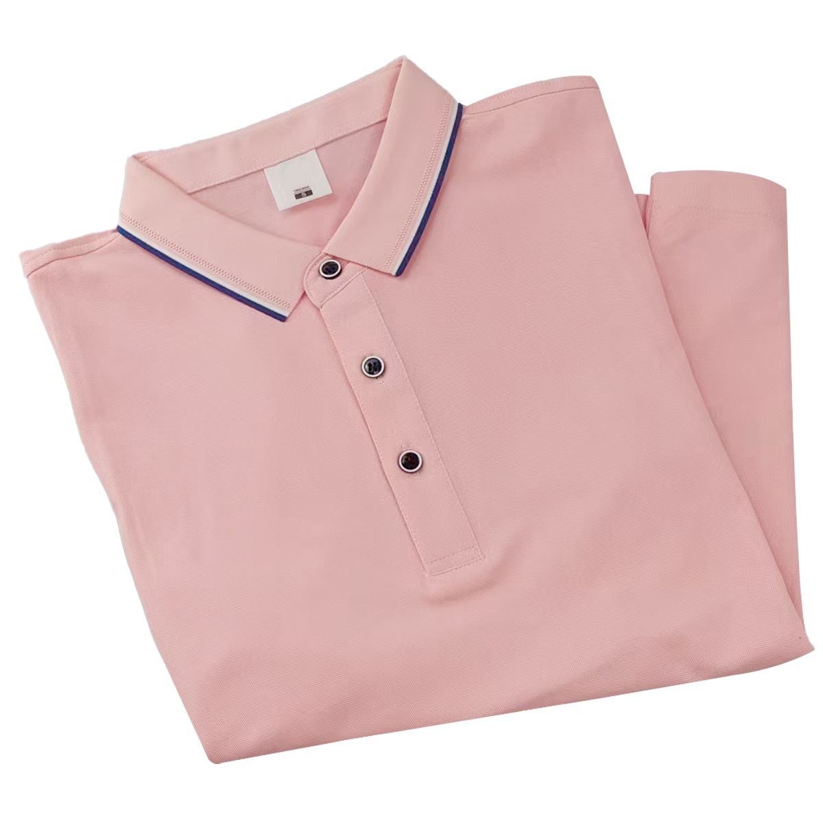 鸽护 短袖POLO定制 blz-粉色 件高清大图