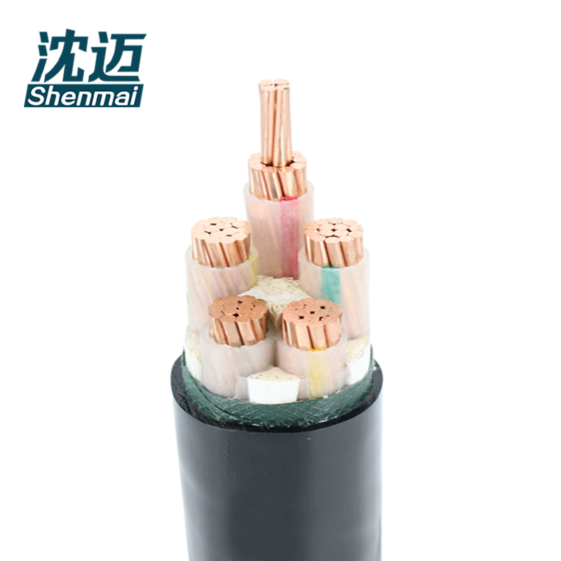 沈迈 铜芯电缆 ZC-YJV-5*35平方 /米高清大图
