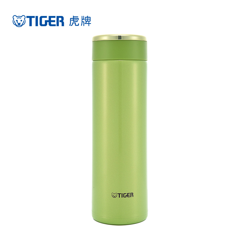 [时尚商务保温杯]虎牌(tiger)商务保温杯 保温保冷商务随手杯 水杯 304不锈钢MMW-A48C-GL 480ml