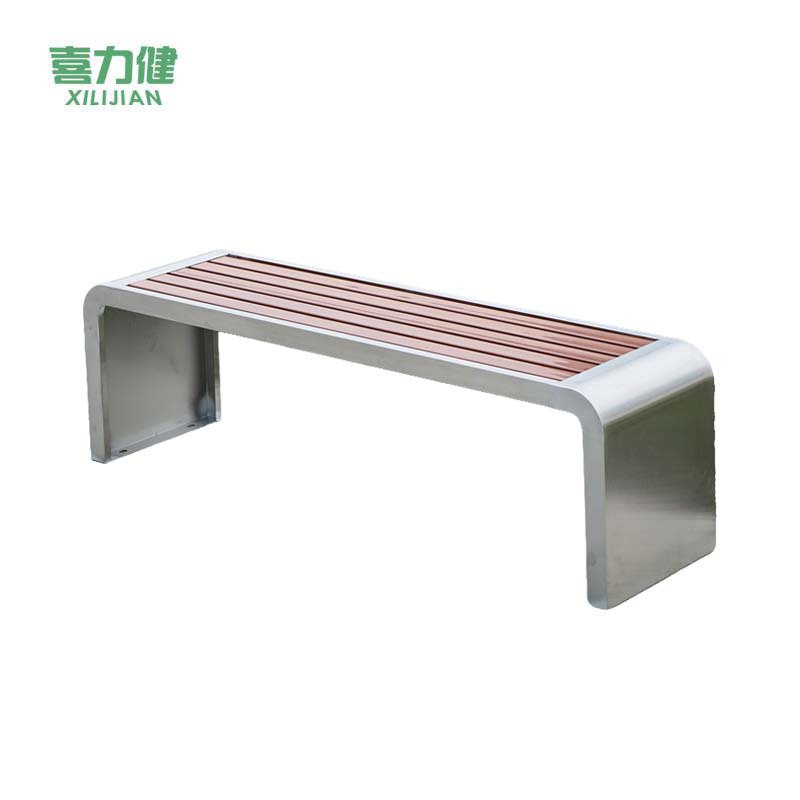 喜力健 不锈钢公园椅 180*40*45CM 张