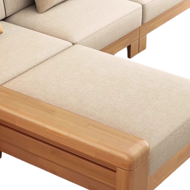 豫龙都 中式沙发 四人+脚榻 张高清大图