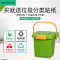 绵冠MIANGUAN创意家用厨余垃圾桶大号带提手密封防臭干湿分离厨房垃圾分类带盖