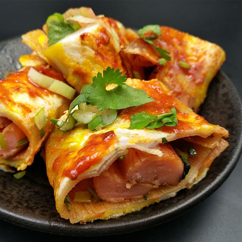 家庭装正宗东北烤冷面酱料商用大面片加厚装批发韩式烤冷面皮 40片装