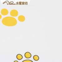 水星家纺水洗棉四件套纯棉全棉北欧ins风被套萌喵床单被套床品