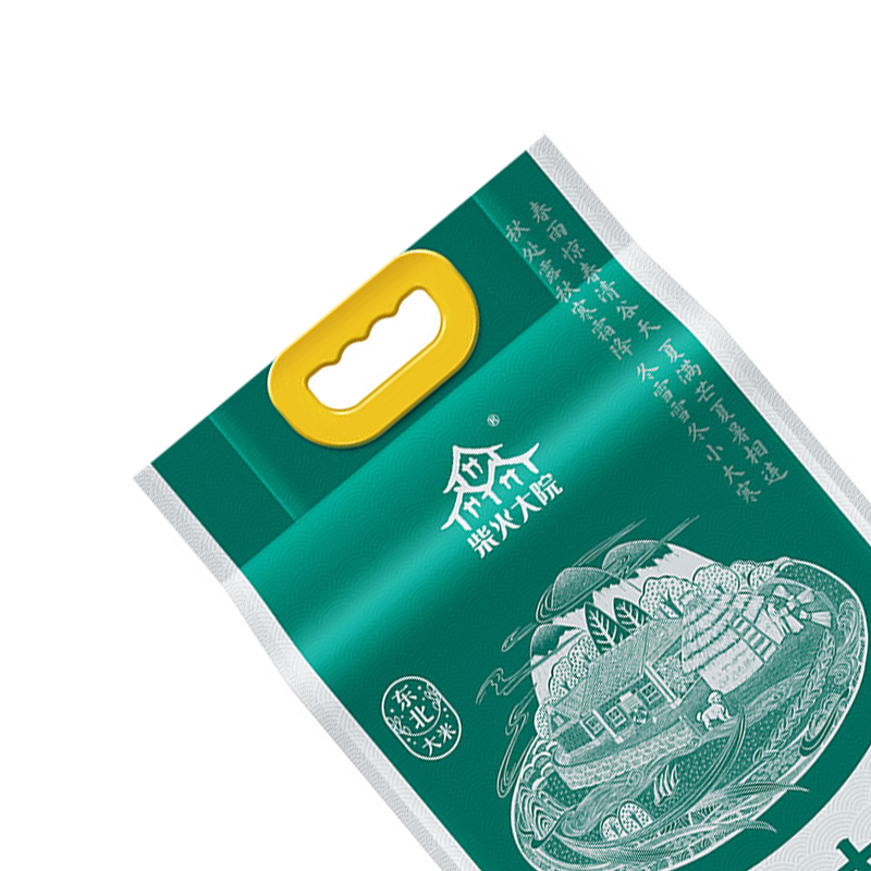 柴火大院 长粒香米5kg/袋东北大米10斤黑龙江粳米高清大图