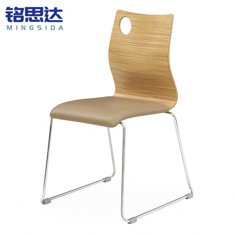 铭思达餐椅木质把高清大图