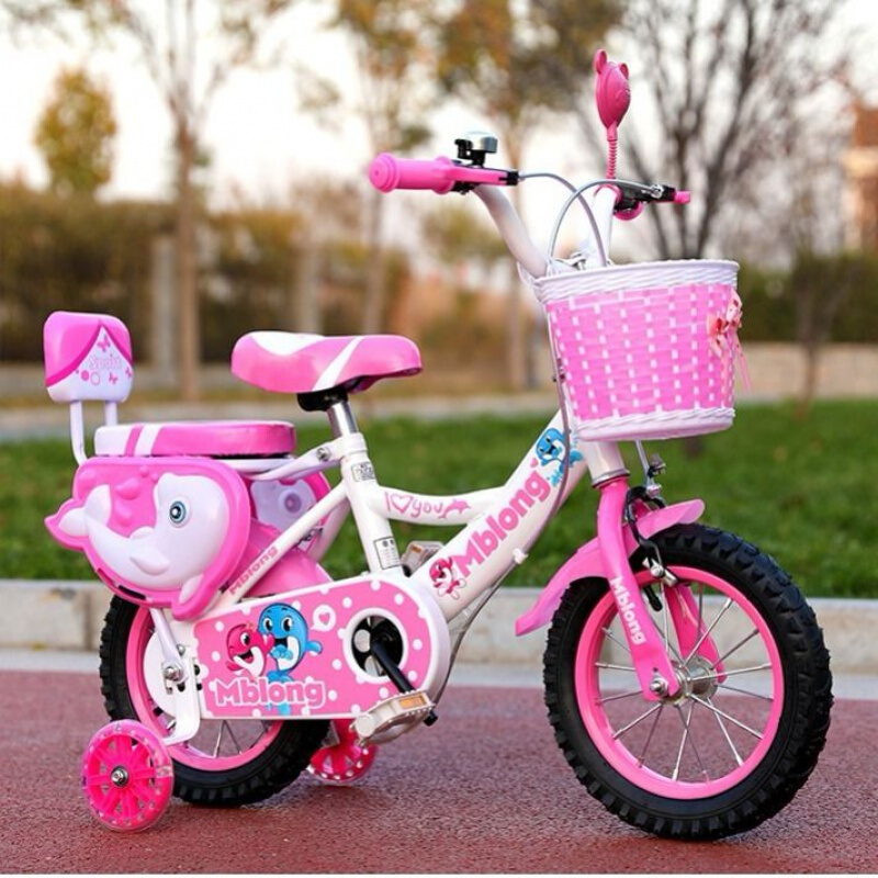 儿童自行车小孩童车男孩女孩宝宝脚踏小孩单车童车小孩自行车