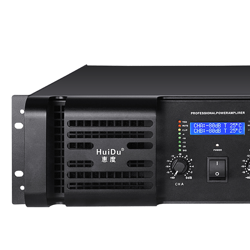 惠度(HuiDu)YS-1400专业双通道1400W*2模拟纯后级功放(销售单位:台)高清大图