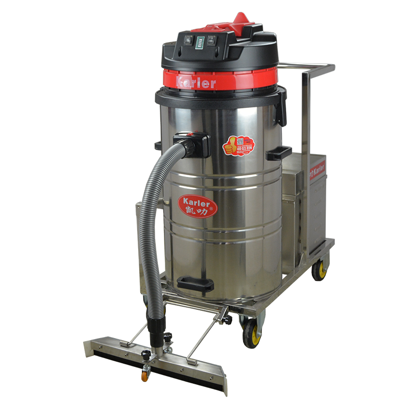 凯叻hy1580p电瓶式吸尘器工厂车间地面用吸尘机吉林不锈钢移动吸尘器