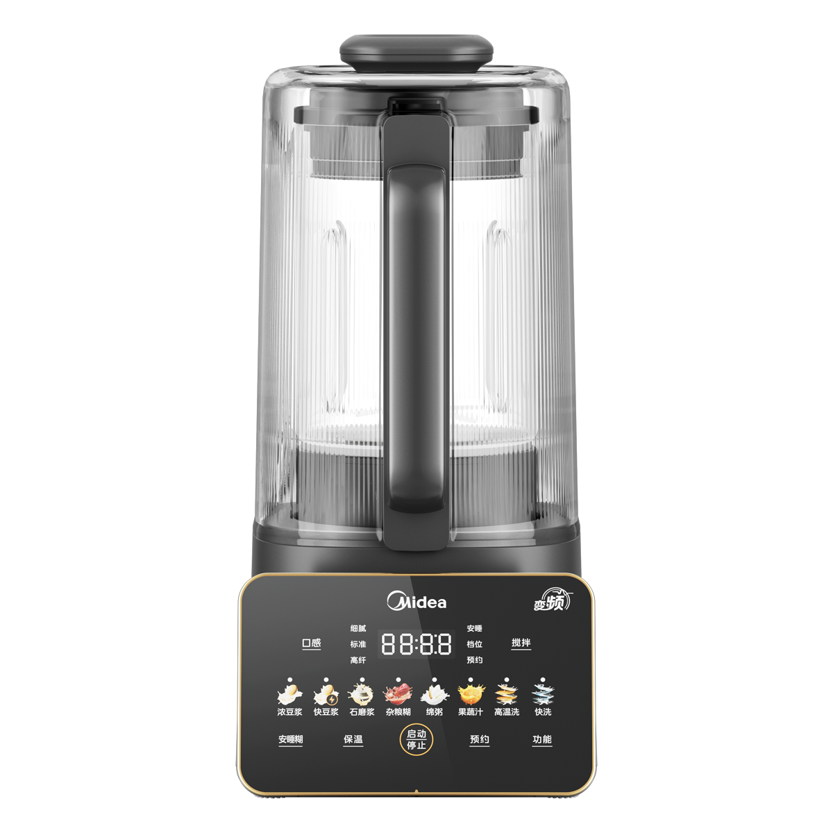 美的(Midea)安睡系列破壁机1.3L家用变频800W自清洗降噪豆浆机 MJ-FC11