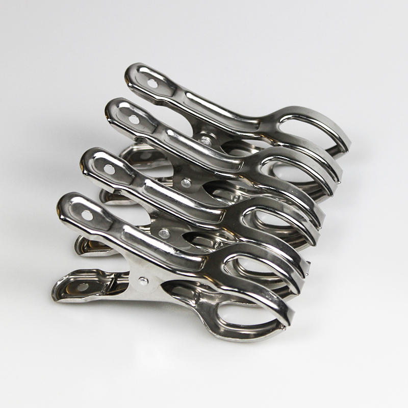 不锈钢被子夹大号强力大夹子晒衣夹子家用小夹子被子夹大号防风夹6个