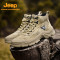 Jeep户外休闲徒步鞋P341091106 沙色 40码
