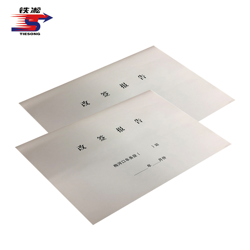 铁凇 改签报告(封皮) A3 套高清大图