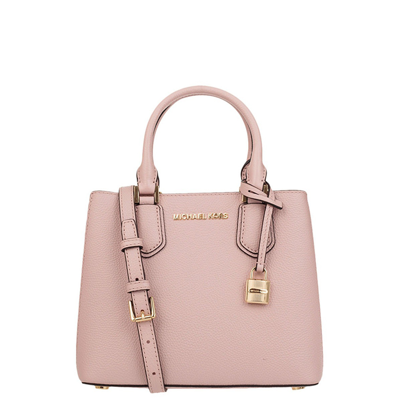 【直营】迈克·科尔斯(MICHAEL KORS) MK adele系列小号牛皮 拉链 锁头手提包单肩包斜跨包 女包 软