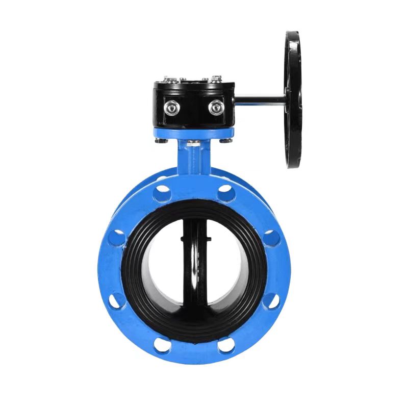 中锦科技 蝶阀 涡轮法兰蝶阀D341X-16Q DN40 台高清大图