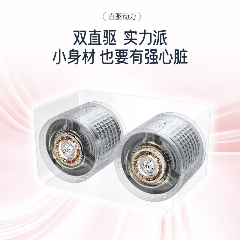 统帅(Leader)海尔出品 懒人内衣裤洗衣机 2KG洗烘一体 双筒小型迷你 XQGL20-ZHBD671WU1高清大图