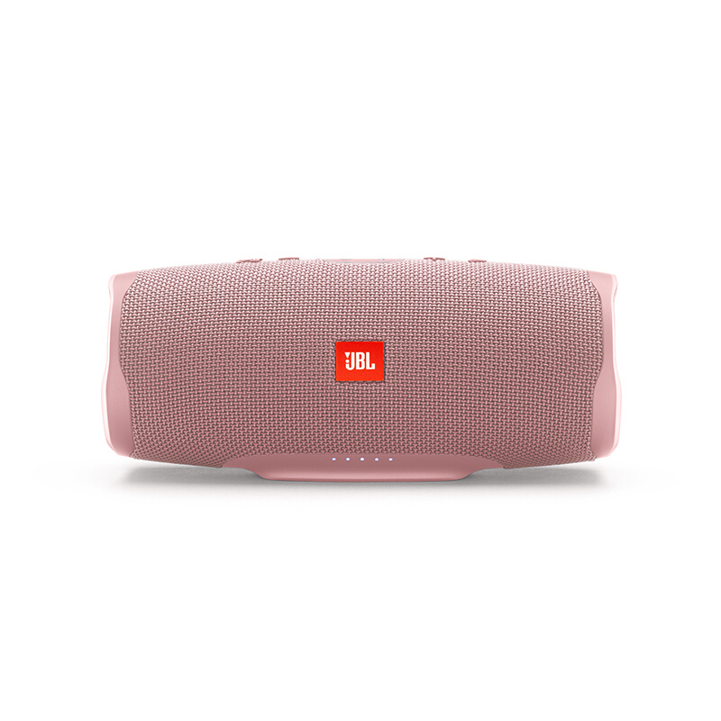 JBL Charge4 音乐冲击波4 蓝牙小音箱 便携迷你音响 低音炮 防水设计 支持多台串联 粉色高清大图