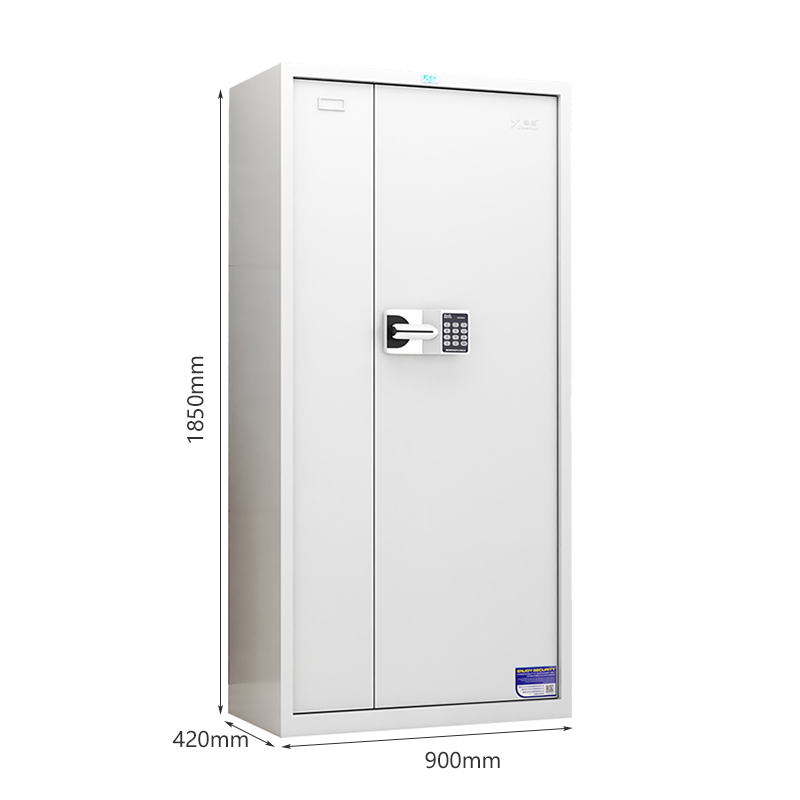 臻远 ZY5121134文件柜档案资料柜钢制密码锁加厚 通门智能密码锁高清大图